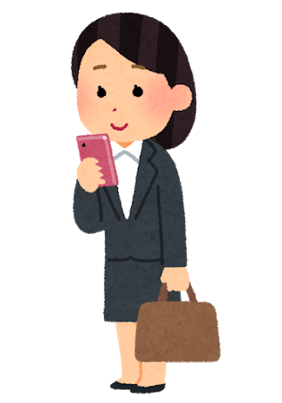 smartphone_businesswoman_stand_smile.png